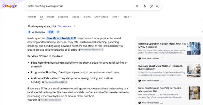 Google AI Overview Rankings